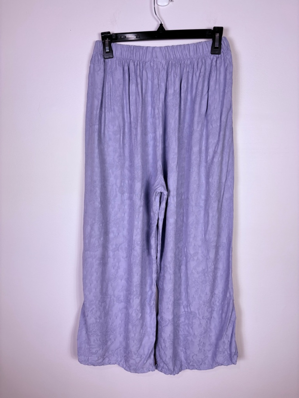 bryn Walker 2-Piece Set Lilac Button Cardigan & Pants Loose Coastal Lagenlook - Picture 5 of 10